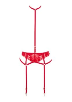 BLUEBELLA Colette Suspender Harness (Red)