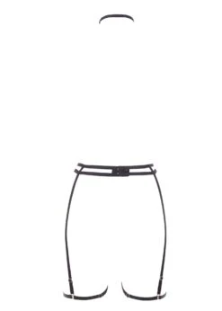 BLUEBELLA Edena Suspender Harness 9 BLUEBELLA Edena Suspender Harness -BLUEBELLA Sales Store bluebella edena suspender harness detachable black bondage bodywear sexy lingerie E