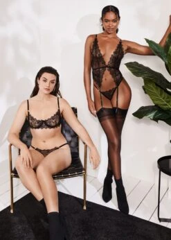 BLUEBELLA Grace Soft Basque 10 BLUEBELLA Grace Soft Basque -BLUEBELLA Sales Store bluebella grace soft basque black lace bodywear sexy lingerie E