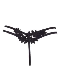 BLUEBELLA Harley Thong 11 BLUEBELLA Harley Thong -BLUEBELLA Sales Store bluebella harley thong black bottoms underwear luxury lingerie F