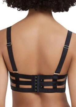 BLUEBELLA Highgate Open Bra (Black) -BLUEBELLA Sales Store bluebella highgate cupless underwire cage bra black sexy lingerie C