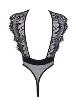 BLUEBELLA Josetta Soft Body (Black) -BLUEBELLA Sales Store bluebella josetta soft body black lace mesh bodysuit sexy lingerie G