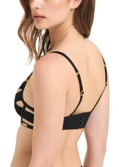 BLUEBELLA Mandra Bra (Black) -BLUEBELLA Sales Store bluebella mandra bra black bondage cupless bra underwired sexy lingerie C