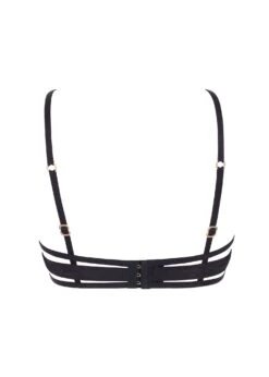 BLUEBELLA Mandra Bra (Black) -BLUEBELLA Sales Store bluebella mandra bra black bondage cupless bra underwired sexy lingerie I