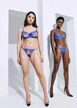 BLUEBELLA Marseille Brief (Amparo Blue) 12 BLUEBELLA Marseille Brief (Amparo Blue) -BLUEBELLA Sales Store bluebella marseille brief amparo blue underwear bottoms luxury lingerie F