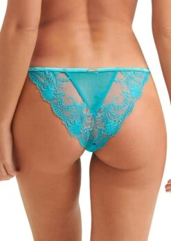 BLUEBELLA Marseille Brief (Peacock Blue) -BLUEBELLA Sales Store bluebella marseille brief peacock blue lace panty sexy lingerie C