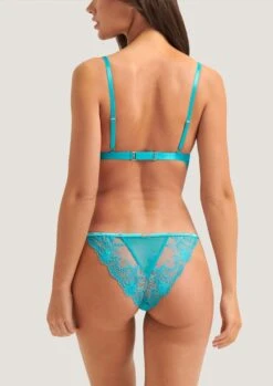 BLUEBELLA Marseille Brief (Peacock Blue) -BLUEBELLA Sales Store bluebella marseille brief peacock blue lace panty sexy lingerie E