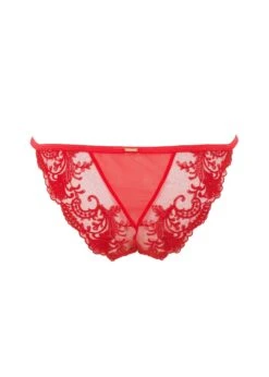 BLUEBELLA Marseille Brief (Red) 15 BLUEBELLA Marseille Brief (Red) -BLUEBELLA Sales Store bluebella marseille brief tomato red panty knicker lace embroidery sexy underwear lingerie H