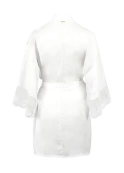 BLUEBELLA Marseille Luxury Satin Kimono (White) 15 BLUEBELLA Marseille Luxury Satin Kimono (White) -BLUEBELLA Sales Store bluebella marseille luxury satin kimono robe white sexy lingerie H