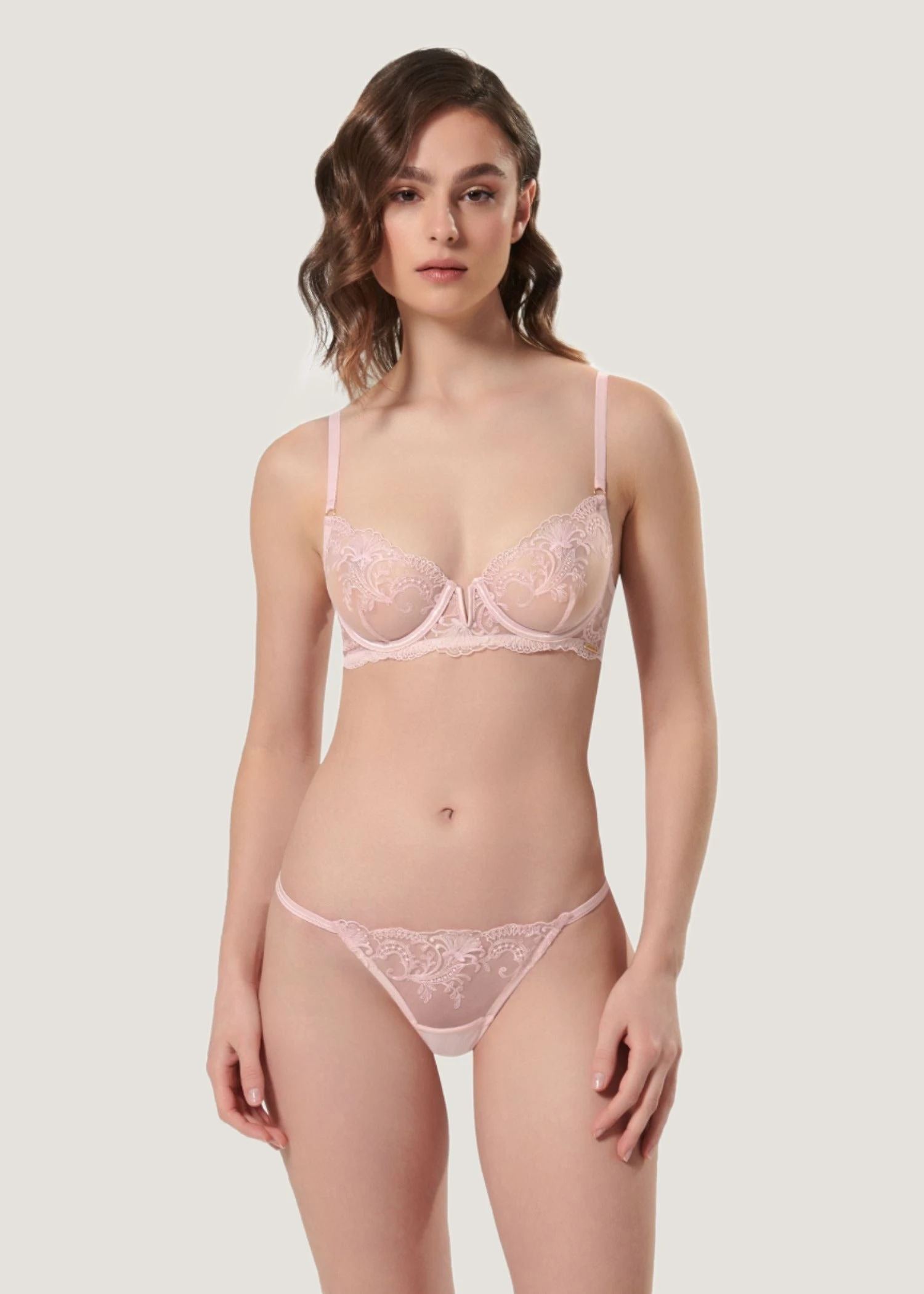 BLUEBELLA Marseille Thong (Pale Pink) 2 BLUEBELLA Marseille Thong (Pale Pink) - Image 2