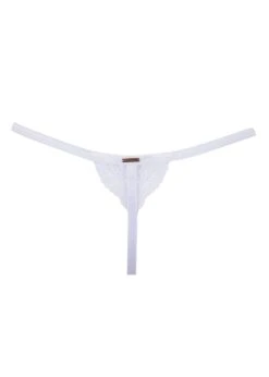 BLUEBELLA Marseille Thong (White) 15 BLUEBELLA Marseille Thong (White) -BLUEBELLA Sales Store bluebella marseille white lace thong sexy bottoms sexy lingerie H