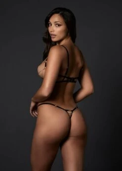 BLUEBELLA Oriana Open Bra 14 BLUEBELLA Oriana Open Bra -BLUEBELLA Sales Store bluebella oriana open bra cupless underwire black gold chain ultra sexy lingerie I