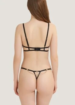 BLUEBELLA Oriana Thong -BLUEBELLA Sales Store bluebella oriana thong black gold chain bottoms sexy lingerie E
