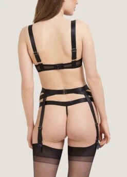 BLUEBELLA Sawyer Suspender Belt -BLUEBELLA Sales Store bluebella sawyer suspender belt black bottoms sexy lingerie E