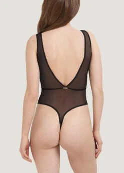 BLUEBELLA Skylar Body -BLUEBELLA Sales Store bluebella skylar mesh body black sequins mesh bodysuit bodywear sexy lingerie C