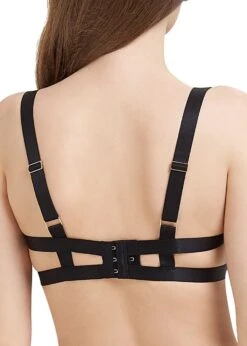 BLUEBELLA Sofia Bra -BLUEBELLA Sales Store bluebella sofia bra underwire black mesh v cut plunge sexy lingerie C