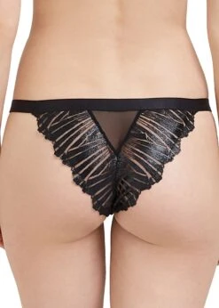 BLUEBELLA Sofia Brief -BLUEBELLA Sales Store bluebella sofia brief black mesh panty sexy lingerie luxury lingerie C