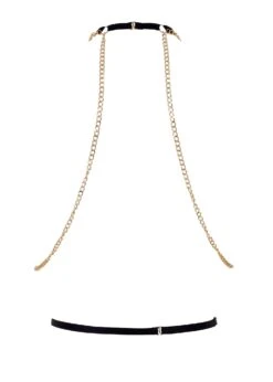 BLUEBELLA Theodora Chain Harness -BLUEBELLA Sales Store bluebella theodora chain harness bodywear lingerie accessory sexy lingerie G