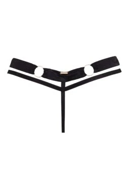 BLUEBELLA Zuri Thong -BLUEBELLA Sales Store bluebella zuri thong black bottoms underwear luxury lingerie G