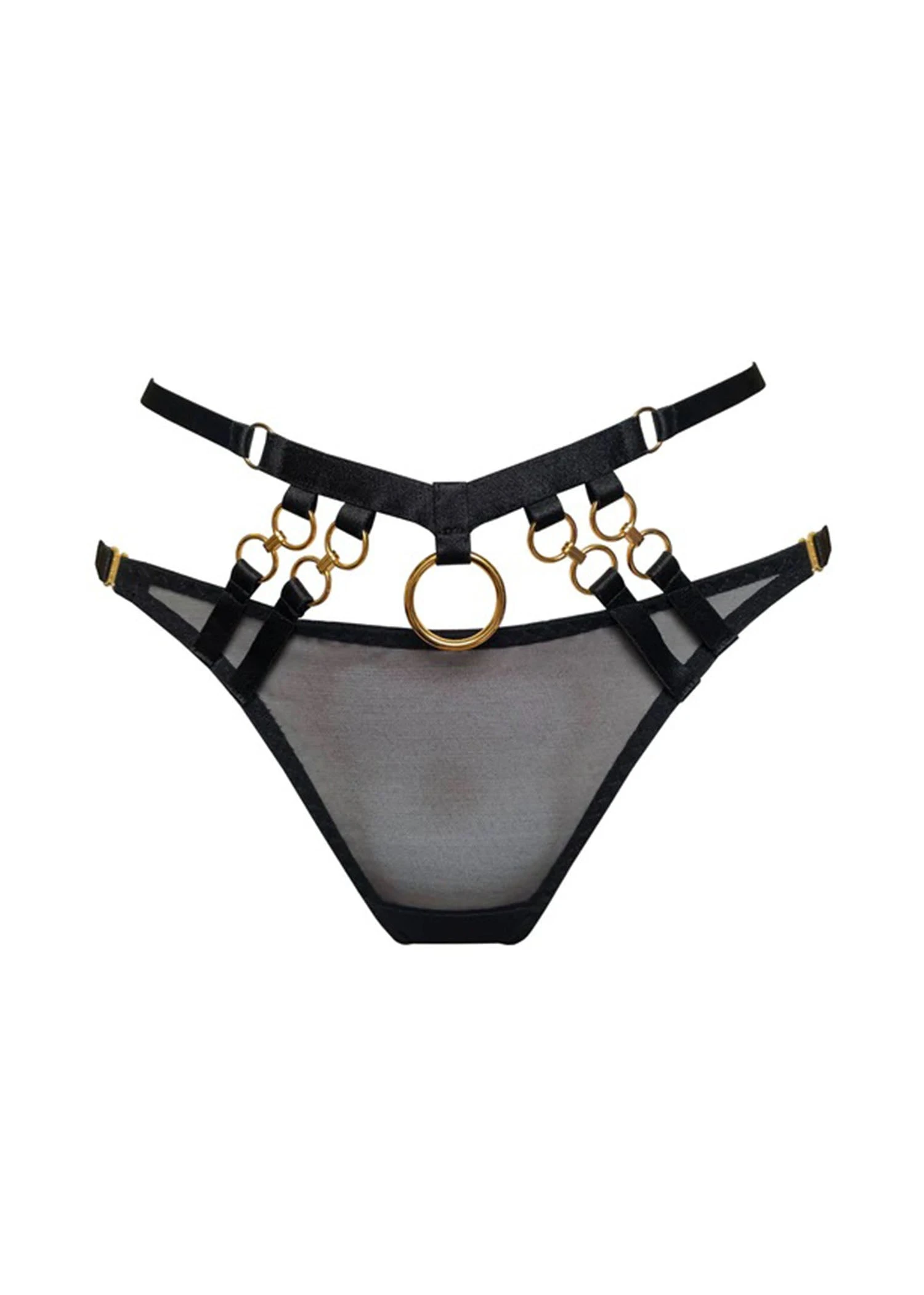 Kleio Open Back Brief (Black) 1 Kleio Open Back Brief (Black)