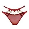 Kleio Open Back Brief (Burnt Red)