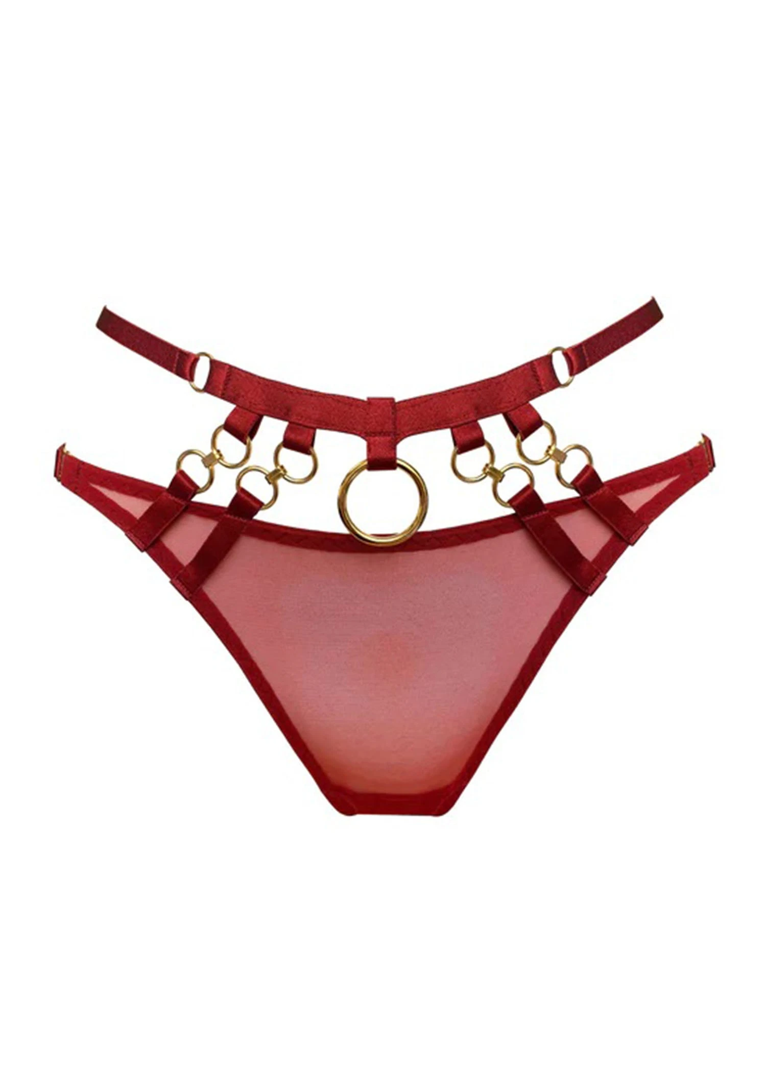 Kleio Open Back Brief (Burnt Red) 1 Kleio Open Back Brief (Burnt Red)