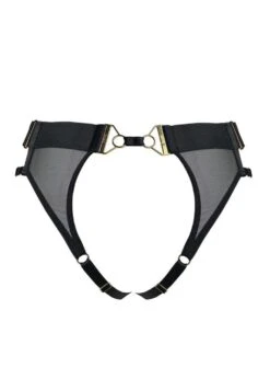 Kora Open Back Brief 7 Kora Open Back Brief -BLUEBELLA Sales Store bordelle kora open back brief crotchless ouvert panty luxury lingerie designer brand sexy lingerie underwear H