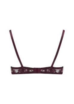 Camellia High Apex Plunge Bra (Sienna) -BLUEBELLA Sales Store coco de mer camellia high apex plunge bra underwired red lace sienna avec amour luxury lingerie G