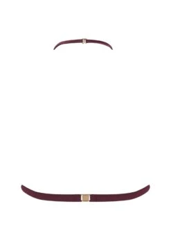 Camellia Soft Cup Bra (Sienna) -BLUEBELLA Sales Store coco de mer camellia soft cup bra halter neck red lace bralette sienna avec amour luxury lingerie G