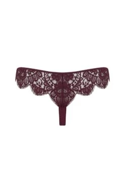 Camellia Thong (Sienna) 7 Camellia Thong (Sienna) -BLUEBELLA Sales Store coco de mer camellia thong red lace underwear sienna avec amour luxury lingerie F