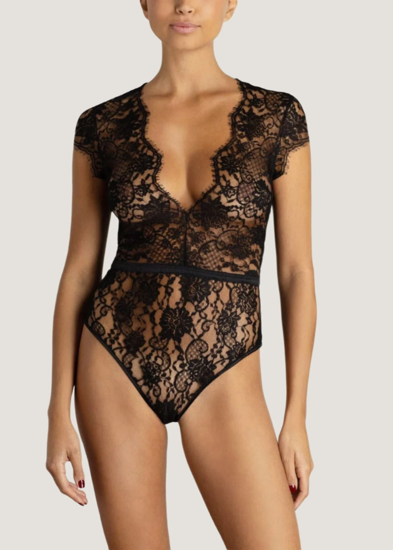 Hera Bodysuit (Black) 2 Hera Bodysuit (Black) - Image 2