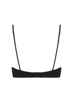 Hera High Neck Balconette Bra (Black) -BLUEBELLA Sales Store coco de mer hera high neck balconette bra black lace silk luxury lingerie G