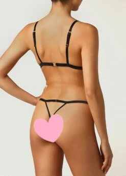 Seraphine G-String -BLUEBELLA Sales Store coco de mer seraphine g string black thong bottoms underwear sexy lingerie E copy