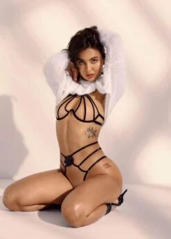 Jacqueline Knickers 10 Jacqueline Knickers -BLUEBELLA Sales Store god save queens jacqueline knickers brief nude black mesh leather embroidery bottoms sexy lingerie C