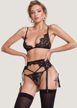 Valentina (Black) Suspender -BLUEBELLA Sales Store god save queens valentina suspender black lace D d663bee9 a59c 4e0b b309 d5a60c6c278b