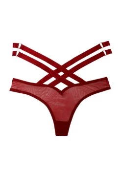 Addict (Red) Weave G-String