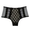 Nicky (Black) High Waist Knicker