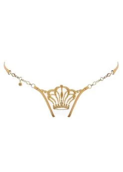 Queen Of Love (Gold) Luxury G-String
