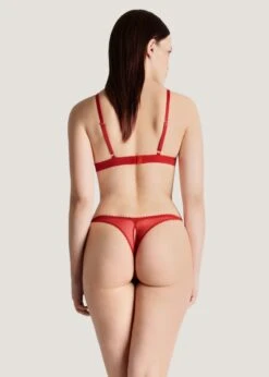 Maison Close Accroche Coeur Triangle Bra (Red) 8 Maison Close Accroche Coeur Triangle Bra (Red) -BLUEBELLA Sales Store maison close accorche coeur triangle bra red lace bralette 561542 sexy lingerie D
