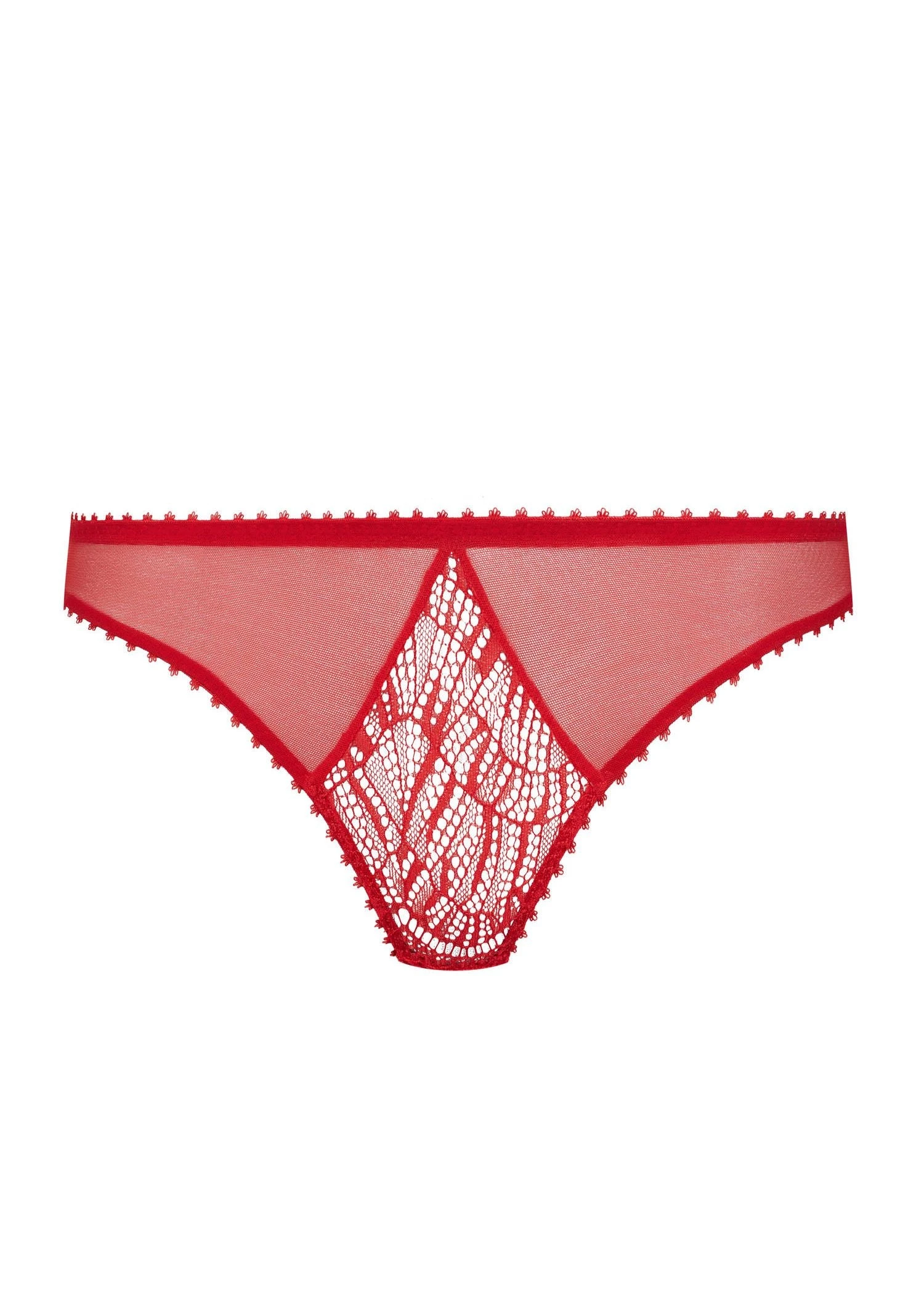Maison Close Accroche Coeur Panty (Red) 1 Maison Close Accroche Coeur Panty (Red)