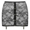 Maison Close Le Petit Secret Magnetic Lace Skirt With Suspenders