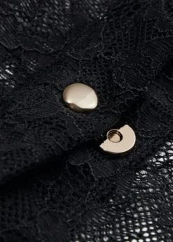 Maison Close Le Petit Secret Magnetic Lace Skirt With Suspenders -BLUEBELLA Sales Store maison close le petit secret lace skirt suspender belt black bottoms sexy lingerie F