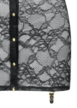 Maison Close Le Petit Secret Magnetic Lace Skirt With Suspenders -BLUEBELLA Sales Store maison close le petit secret lace skirt suspender belt black bottoms sexy lingerie G