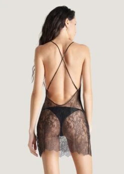 Maison Close Rendez-vous Short Dress (Black) 7 Maison Close Rendez-vous Short Dress (Black) -BLUEBELLA Sales Store maison close rendez vous short dress black lace sexy lingerie loungewear sleepwear C