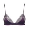 Maison Close Villa Satine Triangle Bra (Purple)
