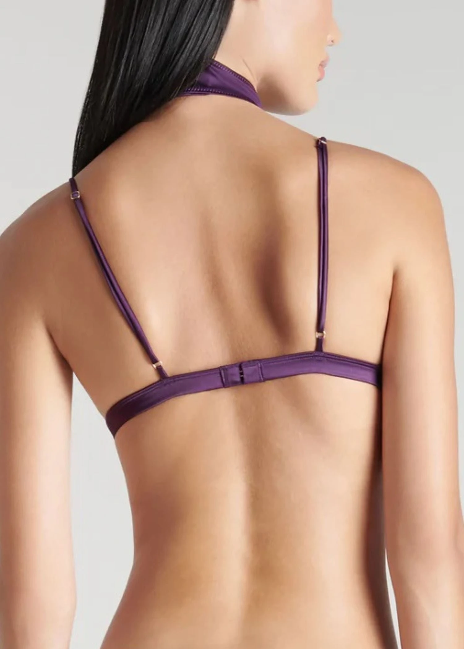 Maison Close Villa Satine Triangle Bra (Purple) 3 Maison Close Villa Satine Triangle Bra (Purple) - Image 3