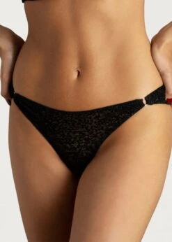 Ava Open Knicker 9 Ava Open Knicker -BLUEBELLA Sales Store muse by coco de mer ava open knicker black ouvert panty sexy underwear lingerie B