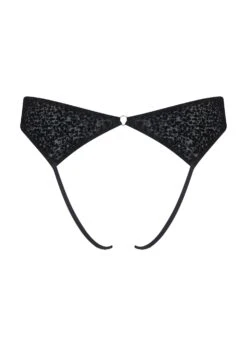 Ava Open Knicker 13 Ava Open Knicker -BLUEBELLA Sales Store muse by coco de mer ava open knicker black ouvert panty sexy underwear lingerie G