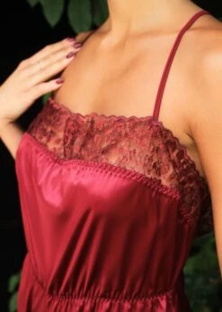 Lola Teddy (Red Leopard) 11 Lola Teddy (Red Leopard) -BLUEBELLA Sales Store muse by coco de mer lola teddy red leopard lace sleepwear loungewear sexy luxury lingerie D