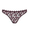 Stella Ouvert Brazilian Knicker (Plum)